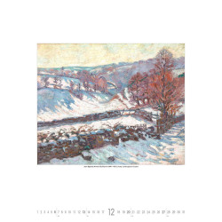 Falinaptár képes 420 × 560 mm, fehér lapokkal Impressionists Dayliner 2027.