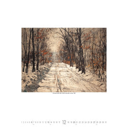 Falinaptár képes 420 × 560 mm, fehér lapokkal Gardens Impressionism Dayliner 2027.