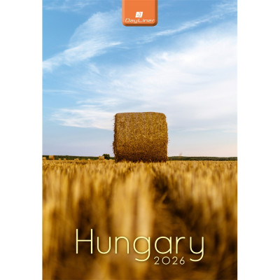 Falinaptár képes 230 x 330 mm, fehér lapokkal Hungary Dayliner 2027.