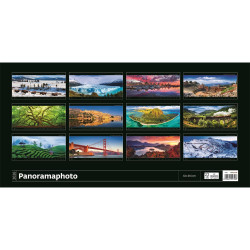 Falinaptár képes 315 × 630 mm, fehér lapokkal Panoramaphoto Dayliner 2027.