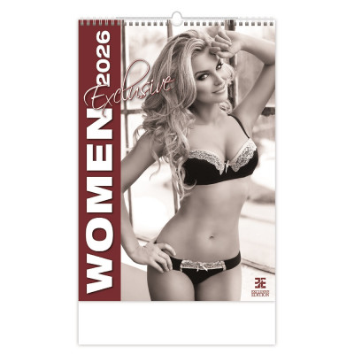 Falinaptár képes 334 × 485 mm, fehér lapokkal Women Exclusive Dayliner 2027.