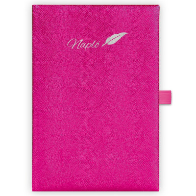 Tárgyalási napló Chameleon A5 napló, fehér lapokkal pink Dayliner 2027.