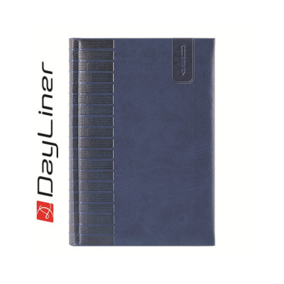 Tárgyalási napló Tucson B5 napló, fehér lapokkal kék Dayliner 2026.