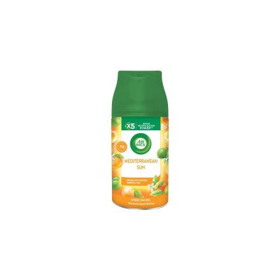 Légfrissítő spray utántöltő 250 ml AirWick Freshmatic Mediterrán Summer Légfrissítő spray utántöltő 250 ml AirWick Freshmatic Mediterrán Summer