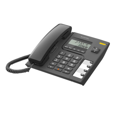 Telefonkészülék ALCATEL T56 (vezetékes, kijelző) fekete