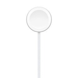 Töltő asztali APPLE (Type-C, wireless, gyorstöltő, 100cm, textil, MX2H2ZM/A utód, APPLE Watch töltő) fehér