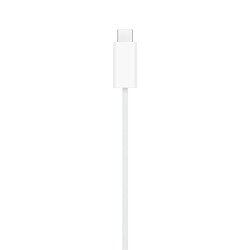 Töltő asztali APPLE (Type-C, wireless, gyorstöltő, 100cm, textil, MX2H2ZM/A utód, APPLE Watch töltő) fehér