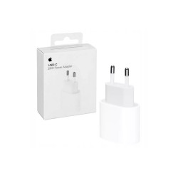 Töltő hálózati APPLE Type-C aljzat (20W, PD gyorstöltő, MUVV3ZM/A és MHJE3ZM/A utód) fehér Számítástechnika és kellékei Apple
