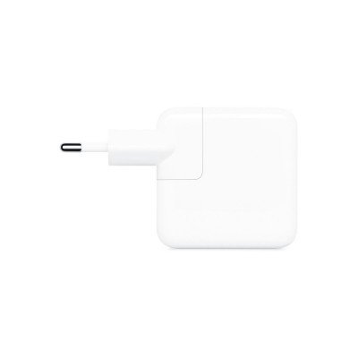 Töltő hálózati APPLE Type-C aljzat (30W, PD gyorstöltő, MY1W2ZM/A utód) fehér