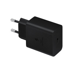 Töltő hálózati SAMSUNG Type-C aljzat (45W, PD gyorstöltő) fekete Számítástechnika és kellékei Samsung