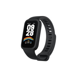 Okoskarkötő  XIAOMI Smart Band 9 Active (v5.3, aktivitásmérő, alvásmonitor, 50 sport mód, vízálló) fekete Okos óra REDMI