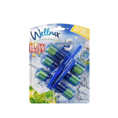 WC illatosító 3 x 57 g Wellnax Water Lemon