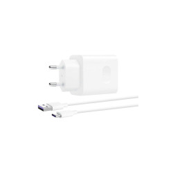Töltő hálózati HUAWEI USB aljzat (40W, PD gyorstöltő + Type-C kábel) fehér Számítástechnika és kellékei Huawei