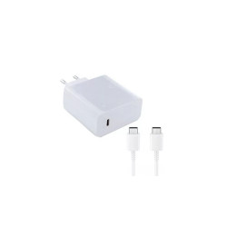 Töltő hálózati HUAWEI Type-C aljzat (65W, PD gyorstöltő + Type-C kábel) fehér Számítástechnika és kellékei Huawei