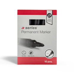 Alkoholos marker 3mm, kerek végű A-series fekete