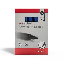 Alkoholos marker 3mm, kerek végű A-series kék