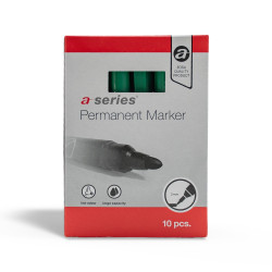 Alkoholos marker 3mm, kerek végű A-series zöld