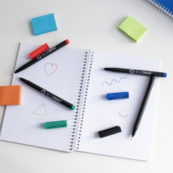 Rostirón, tűfilc alkoholos készlet, 0,5mm OHP Bluering® F, 4 klf. szín