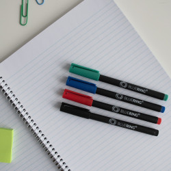 Rostirón, tűfilc alkoholos készlet, 0,5mm OHP Bluering® F, 4 klf. szín