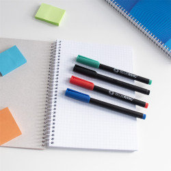 Rostirón, tűfilc alkoholos készlet, 0,5mm OHP Bluering® F, 4 klf. szín