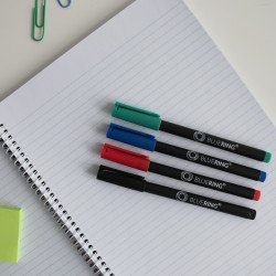 Rostirón, tűfilc alkoholos készlet, 0,5mm OHP Bluering® F, 4 klf. szín