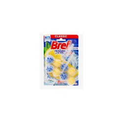 WC illatosító 2 x 50 g golyós Power Aktiv Bref Lemon Iroda üzemeltetés, munkavédelem Bref