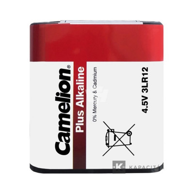 Elem 3LR12 4,5V alkáli lapos elem Camelion