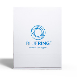 Genotherm lefűzhető, A4, 50 micron fényes víztiszta Bluering® 25 db/csomag, 4 csomag/karton kínáló