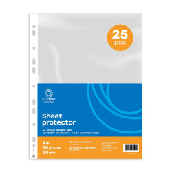 Genotherm lefűzhető, A4, 50 micron narancsos Bluering® 25 db/csomag, 4 csomag/karton kínáló Író- irodaszer, papíráru Bluering