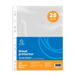 Genotherm lefűzhető, A4, 50 micron narancsos Bluering® 25 db/csomag, 4 csomag/karton kínáló Író- irodaszer, papíráru Bluering