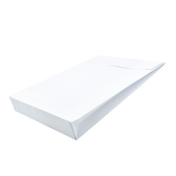 Tasak TC/4 szilikonos redős-talpas 4 cm-es talp kraft Bluering® fehér Író- irodaszer, papíráru Bluering