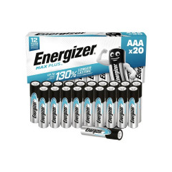 Elem AAA mikro LR03 Max Plus 20 db/csomag, Energizer