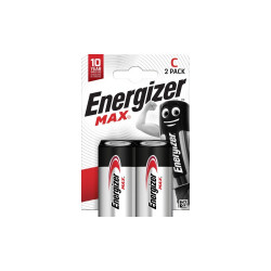 Elem C Baby LR14 Max 2 db/csomag, Energizer Elem, akkumulátor, töltő Energizer