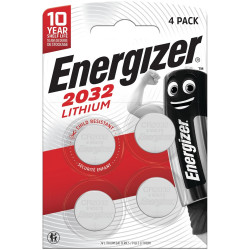 Elem gombelem CR2032 lítium 4 db/csomag, Energizer Elem, akkumulátor, töltő Energizer