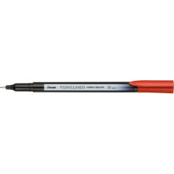 Rostirón, tűfilc 0,4mm, Pentel Pointliner piros Író- irodaszer, papíráru Pentel