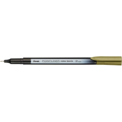 Rostirón, tűfilc 0,4mm, Pentel Pointliner aranybarna Író- irodaszer, papíráru Pentel