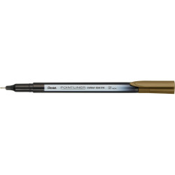 Rostirón, tűfilc 0,4mm, Pentel Pointliner barna Író- irodaszer, papíráru Pentel