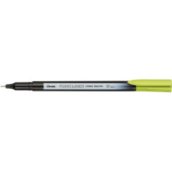 Rostirón, tűfilc 0,4mm, Pentel Pointliner limezöld Író- irodaszer, papíráru Pentel