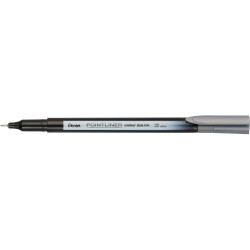 Rostirón, tűfilc 0,4mm, Pentel Pointliner szürke Író- irodaszer, papíráru Pentel