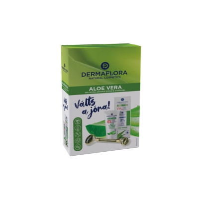 Dermaflora Aloe Vera Bőrápoló Ajándékcsomag 0% szintetikus adalékanyag Dermaflora Aloe Vera Bőrápoló Ajándékcsomag 0% szintetikus adalékanyag