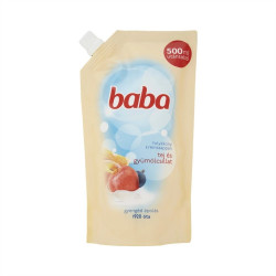 Folyékony szappan utántöltő 500 ml Baba Tej és Gyümölcs Iroda üzemeltetés, munkavédelem Baba