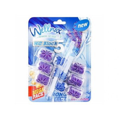 WC illatosító 3 x 50 g Wellnax Citrom