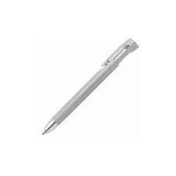 Golyóstoll 0,7 mm, háromszínű, Zebra  bLen 3C, szürke test  írásszín kék