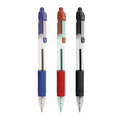 Golyóstoll 1 mm, Zebra Z-Grip, fekete Golyóstoll Zebra