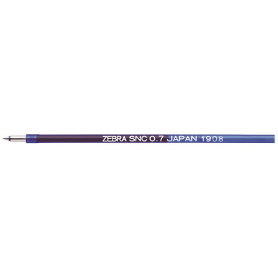 Tollbetét  0,7 mm, Zebra SNC, kék