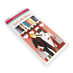 Írószer készlet, Zebra Manga Set, Girl in the shrine, 5 darabos