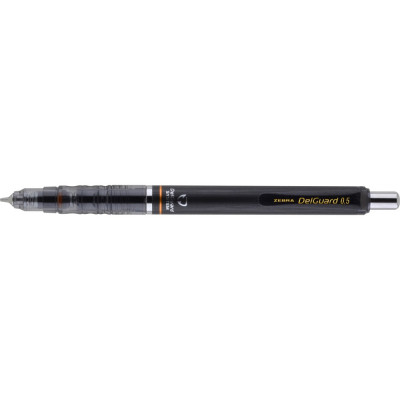 Nyomósirón 0,5 mm, Zebra DelGuard, fekete