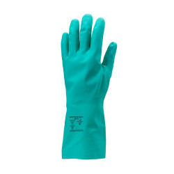 Gumikesztyű nitril vegyszerálló M_Coverguard zöld Gumikesztyű Egyéb