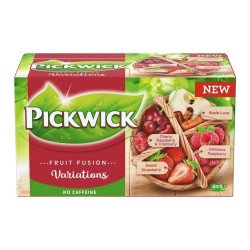 Gyümölcstea 20x2 g PickwickVariációk PIROS meggy, vörösáfonya, alma, eper és málna