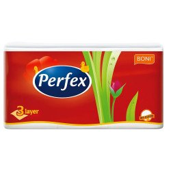 Papírzsebkendő 3 rétegű 100 db/csomag Perfex Iroda üzemeltetés, munkavédelem Perfex